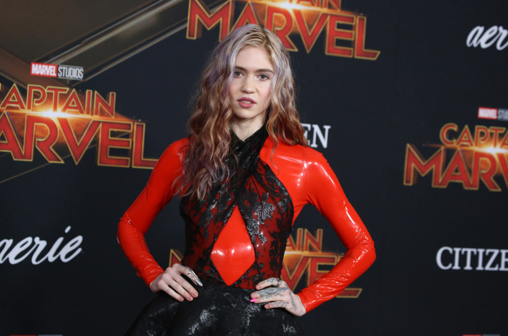 Grimes’ Unusual Fitness Routine Is Out Of This World