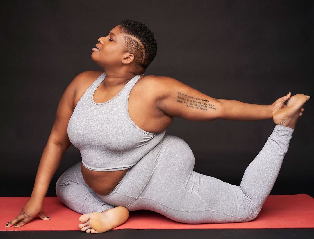 Jessamyn Stanley Proves That There Is No Such Thing As Yoga A Body 4587