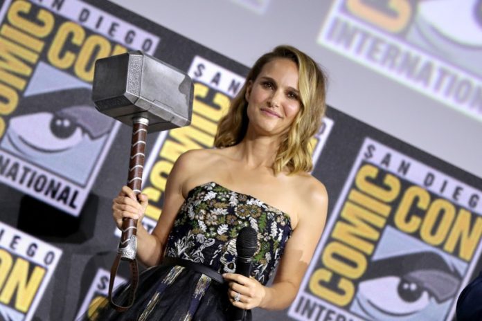 Natalie Portman at Comic-Con in 2019