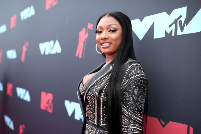 Megan Thee Stallion at the MTV Video Music Awards in 2019.