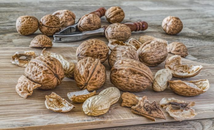 Walnuts are a healthy snack