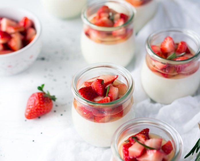 Servings of yogurt