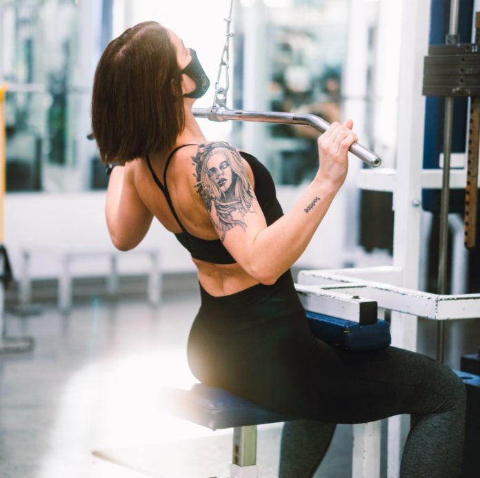 Working out with tattoos