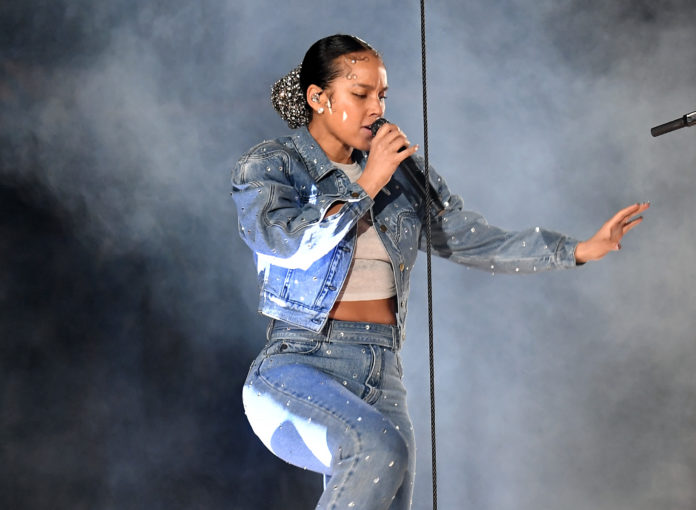 Alicia Keys at the 62nd Annual Grammy Awards in 2020.