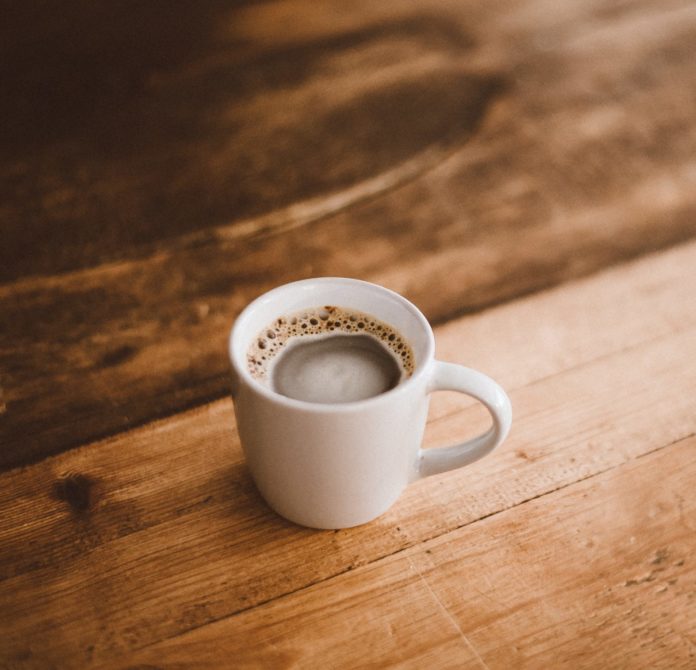 Coffee cup on a table