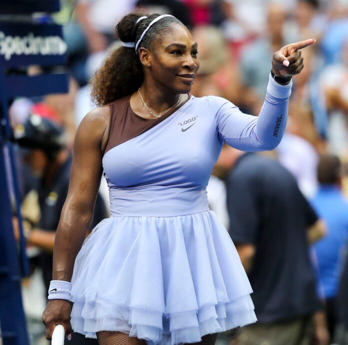 Serena Williams at the 2018 US Open