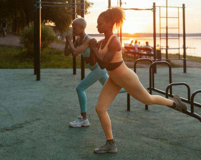 Outside workout